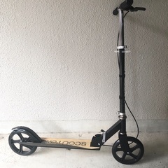 （取引中）キックスケーター　大人も乗れるビッグサイズ　キックボード　アウトドアの画像