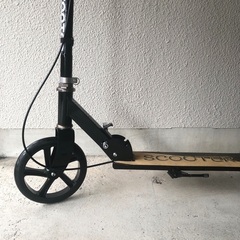 （取引中）キックスケーター　大人も乗れるビッグサイズ　キックボード　アウトドアの画像
