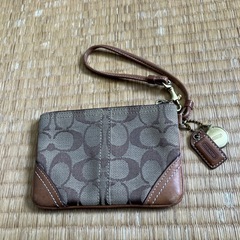 coach　ポーチの画像
