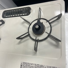 『新古品！』2022年製リンナイ　ガステーブル都市ガス用/クリームベージュ/右強火力の画像