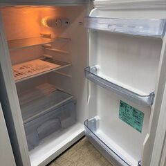 J2026【リユースのサカイ柏店】Haier ハイアール　２ドア冷蔵庫　JR-AE13　2021年製　クリーニング済みの画像
