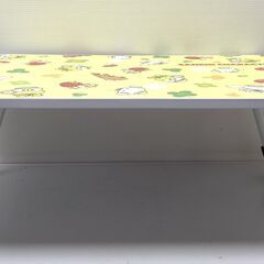 ☆【未使用品】サンリオキャラクターズ ミニテーブル 折りたたみ 60×40×25.5㎝ けろけろけろっぴ シナモロール(NF250810)546-85の画像