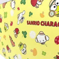 ☆【未使用品】サンリオキャラクターズ ミニテーブル 折りたたみ 60×40×25.5㎝ けろけろけろっぴ シナモロール(NF250810)546-85の画像