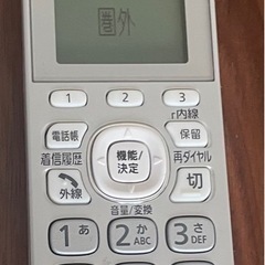 FAX電話機(子機付き
)の画像