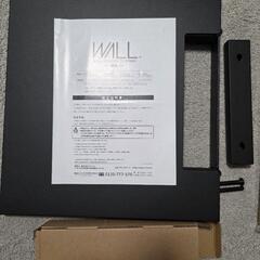 【棚台付】EQUALS イコールズ テレビ台 壁寄せテレビスタンド WALL V2 ロータイプ 32～60V対応 ウォールナットの画像
