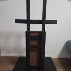 【棚台付】EQUALS イコールズ テレビ台 壁寄せテレビスタンド WALL V2 ロータイプ 32～60V対応 ウォールナットの画像