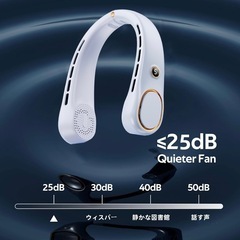 【新品】首掛け扇風機 ネックファンの画像