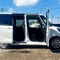 自社ローンでお悩みを解決！！ローンに強い！！かなりのお問合せがあります！！全国販売 (在庫番号L11）日産 デイズルークス660 ハイウェイスター Xターボ 4WD　1年保証　本州仕入　純正ナビ　Bluetooth （パール）カーリース　札幌　函館　全国　自社分割　リース　ネオドライブローンの窓口　マイネオオートローンの画像