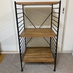 3段シェルフ 収納ラックの画像