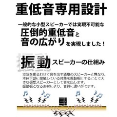 Bluetooth Vibration Speakerの画像