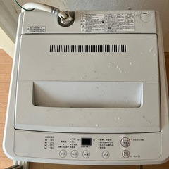 無印良品 洗濯機 ASW-MJ45 2011年製　の画像