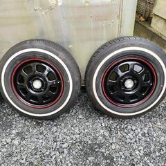 美品 デイトナ 4本セット RADIANCE(ラディアンス) DAYTONA R-1タイヤ・ホイールセットの画像