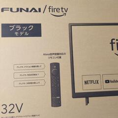 Fire TV機能搭載の32V液晶テレビ、ブラックモデル。

- ブランド: FUNAI
- モデル名: FL-32HF140
- サイズ: 32V
- 機能: Fire TV機能搭載
の画像