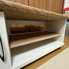【美品】木製テレビ台の画像