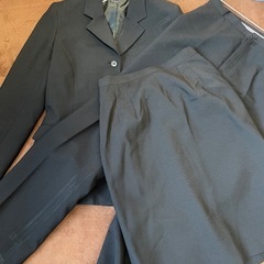 C.D.S BASIC ブラックフォーマル パンツ、スカート 3点セット Mの画像