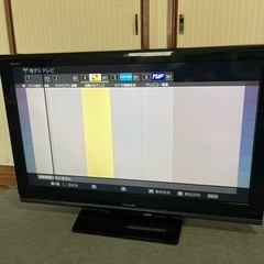 液晶テレビ　REGZA 訳ありの画像