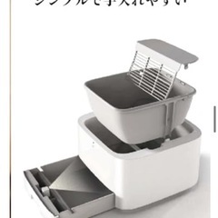 Toki-dot 【電動半自動式】Toki-dot 猫 トイレ ワンボタンで操作 自動定期消臭 お手入れ簡単 掃除簡単 の画像