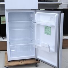 冷蔵庫　124L　2ドア　ハイセンス　HR-B12E3W　リユース品　価格　21,800円の画像