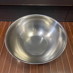 大型ステンレスボウル(中古)の画像