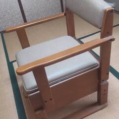 家具調トイレ自立型　椅子の画像