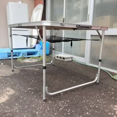 折り畳みテーブル　120ｘ80　4人掛け位の画像
