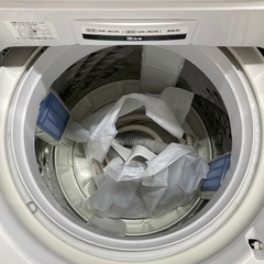 ⭐︎3ヶ月保証⭐︎Panasonic 8kg洗濯機　2017年製　NA-FA80H5 ※中変色ありの画像