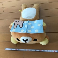 リラックマのぬいぐるみの画像