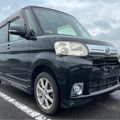 個人分割可！ローン審査無し！　ダイハツ　タント　Gスペシャル　H25年式　検9年8月　8万キロ　社外ナビ　パワスラ　フルオートエアコン　スマートキー　純正アルミ　即納できます🙌の画像