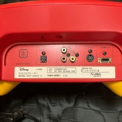 ミッキーマウスDVDプレーヤージャンクの画像