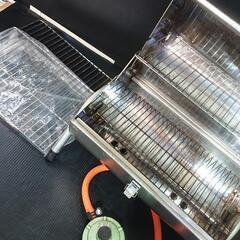 カリフォルニアパティオ 溶岩石BBQグリル  ボンベ式BBQコンロの画像