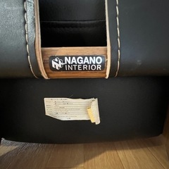 NAGANO INTERIORレザーソファの画像