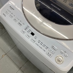 ⭐︎6ヶ月保証⭐︎シャープ　9kg洗濯機　2022年製　ES-GV9Fの画像