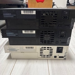 ジャンクPlayStation 2本体３台の画像