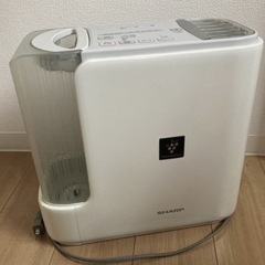 【SHARP】シャープ　加湿機　高濃度プラズマクラスター　ホワイトの画像