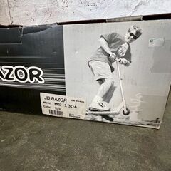 【JDRAZOR】 折り畳み式ローラーボード MS-130A キックボード キックスクーター ブルー 子供用 ジェイディ A0142の画像