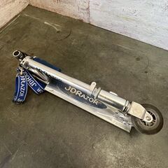 【JDRAZOR】 折り畳み式ローラーボード MS-130A キックボード キックスクーター ブルー 子供用 ジェイディ A0142の画像