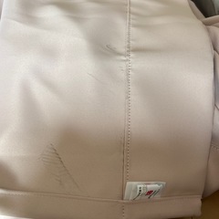 【遮光1級】大きな窓用スモークピンク　カーテンお譲りしますの画像