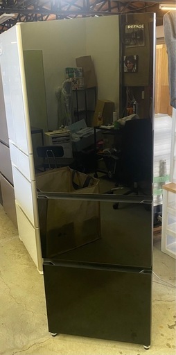 ◎ 3ドアノンフロン冷凍冷蔵庫 REFAGE リファージュ 358L YRZ-F36MK