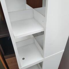 ★限定SALE20%OFF★《尼崎市/リサイクルショップドリーム次屋店》回転式コミックラック ホワイト 中古品 ☆尼崎市若王寺☆の画像