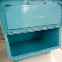 【リユースのサカイ八街店】★ジモティ割あり★ 衣装ケース　ブルー系　クリーニング済　YJ7287の画像