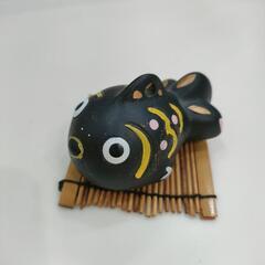 お値下げしました！ 金魚の置物 土鈴8匹セットの画像