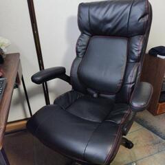 ハイバックチェア、未使用に近い、美品の画像