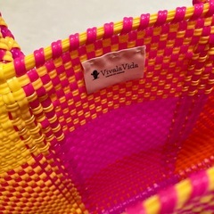 値下げしましたカゴバック　vivala vidaの画像