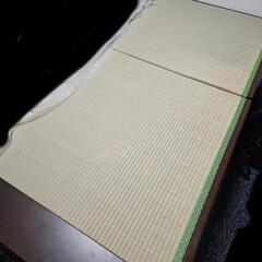 決まりました【☘️中古】国産畳仕様 バネ式跳ね上げシングルロングベッド(ロングフットボード付き)の画像