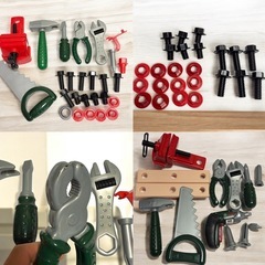 BOSCH　ミニワークセンター　ボーネルンド　組み立て　知育　工具　指先あそびの画像