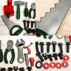 BOSCH　ミニワークセンター　ボーネルンド　組み立て　知育　工具　指先あそびの画像