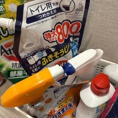 洗濯用洗剤、トイレ洗剤などの画像