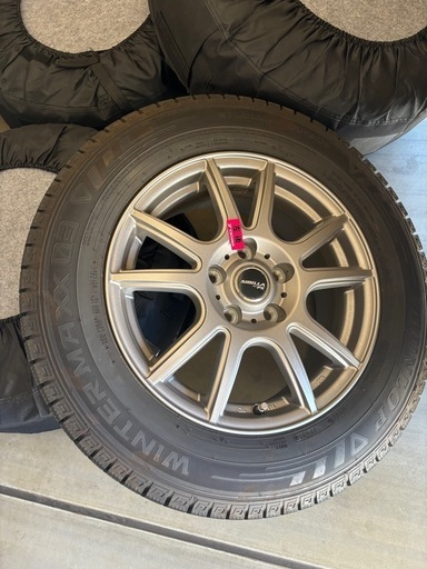 【美品】スタッドレス DUNLOP WINTER MAXX WM03 205/65R16 95Q 4本／2022年製・走行1000km