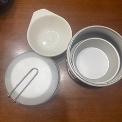 ロゴス　飯盒　食器セットの画像
