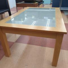 ★限定SALE20%OFF★《リサイクルショップドリーム次屋店》ガラスローテーブル 中古品 ☆尼崎市若王寺☆の画像
